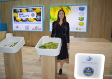 Aracelis Tarascio, de Paramérica, es exportadora de limones y hortalizas de Argentina.